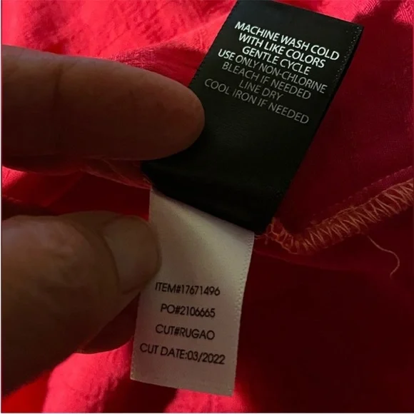 Torrid Challis Ombré Red Tiered Maxi Dress Size 1  1X NWT - Picture 13 of 16